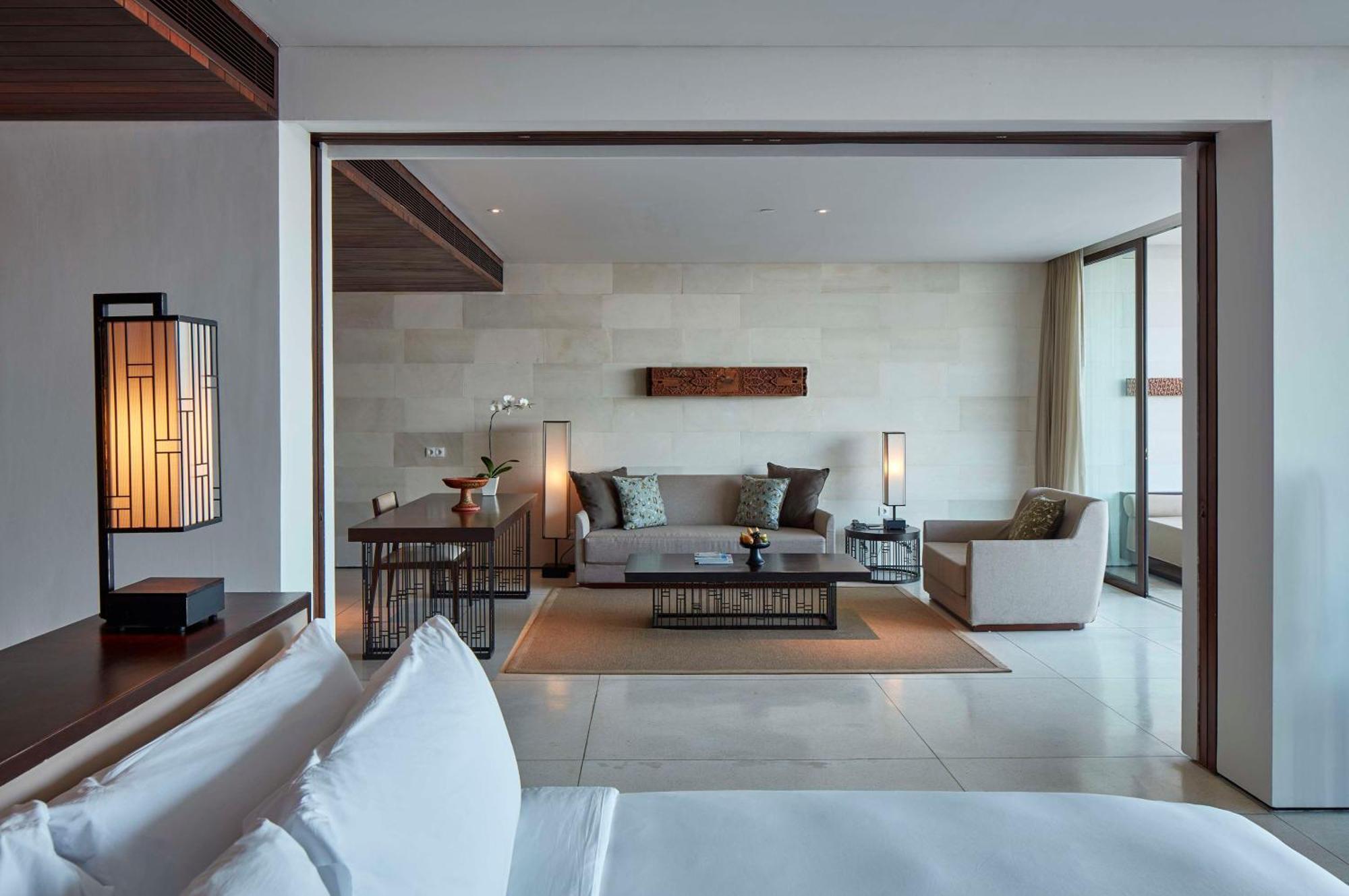 Alila Seminyak Hotell Eksteriør bilde A suite at the hotel
