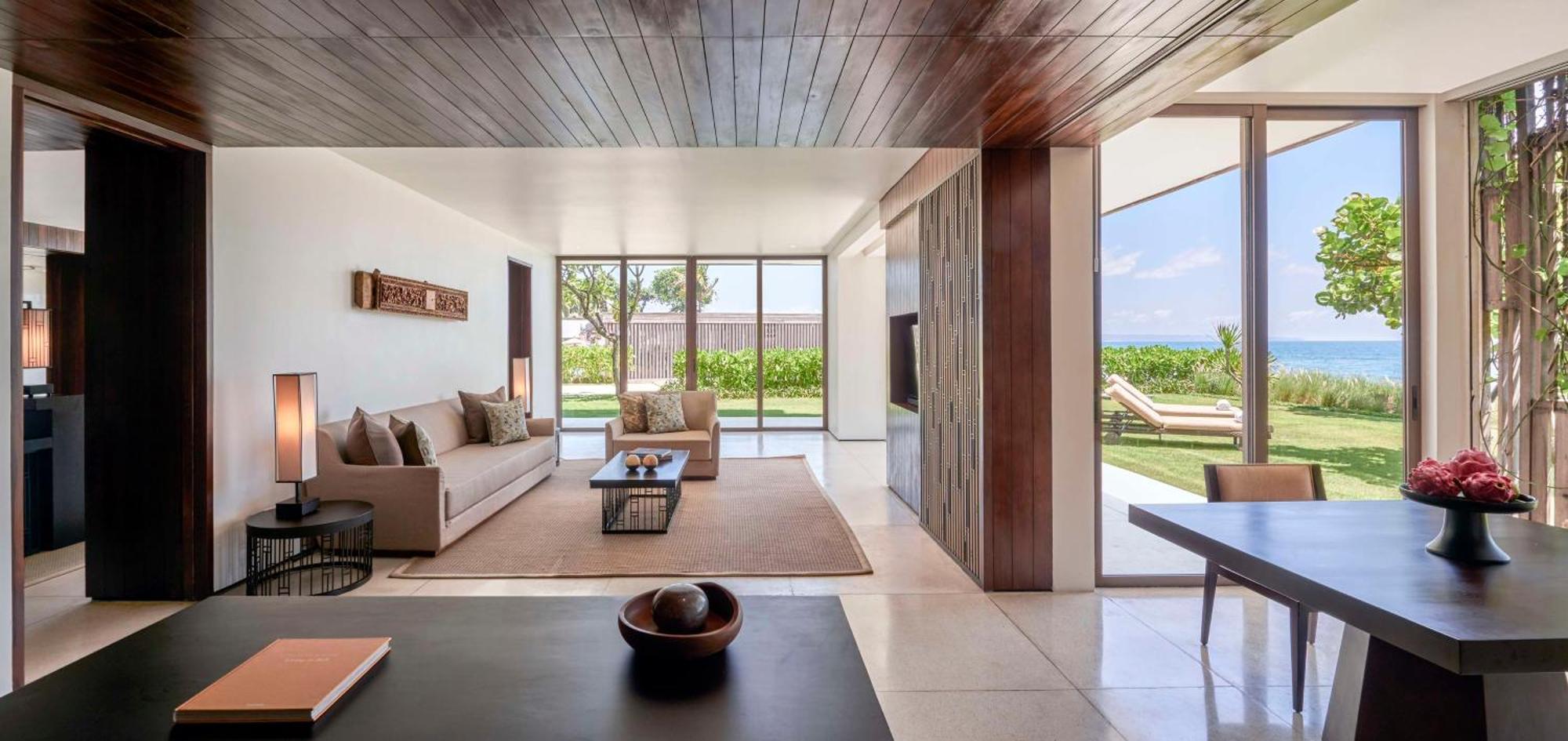 Alila Seminyak Hotell Eksteriør bilde A living room at the Westin Maldives