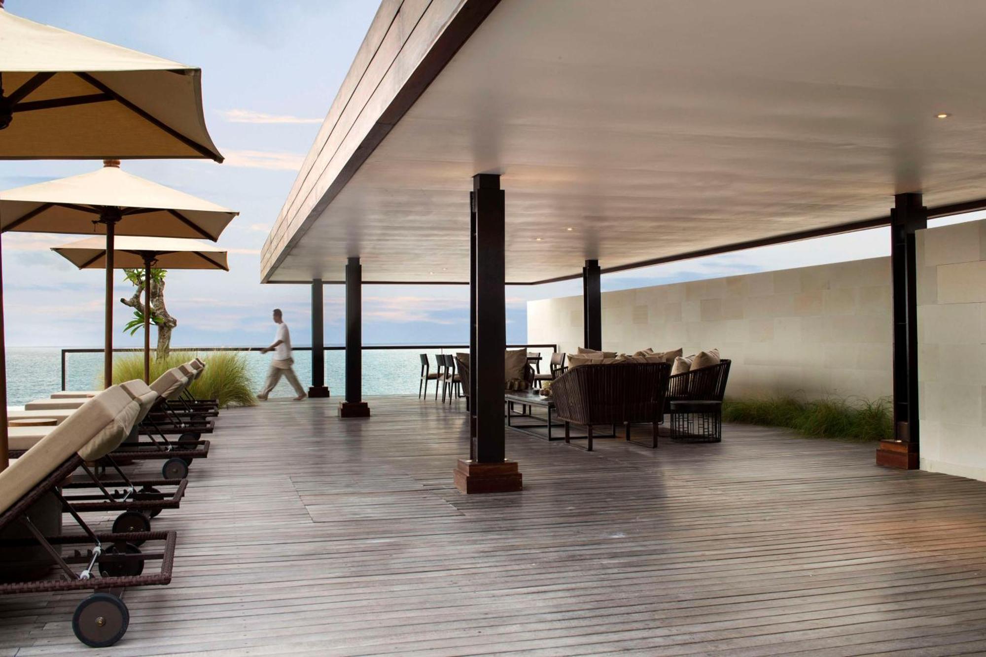 Alila Seminyak Hotell Eksteriør bilde The Sky Bar